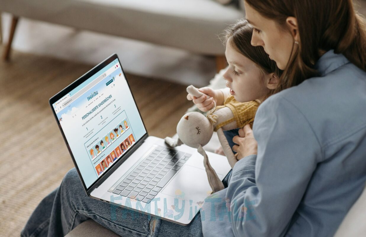 Wie Sie Ihr ein personalisiertes Buch auf familyintale.com erstellen