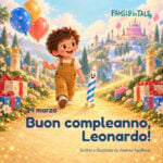 La Favola del Compleanno personalizzata: "Buon compleanno, Leonardo!" di Family in Tale
