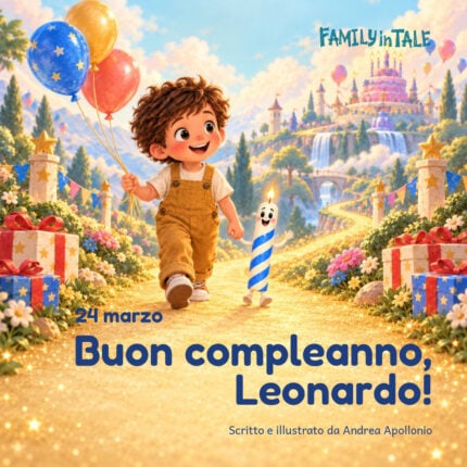 La Favola del Compleanno personalizzata: "Buon compleanno, Leonardo!" di Family in Tale