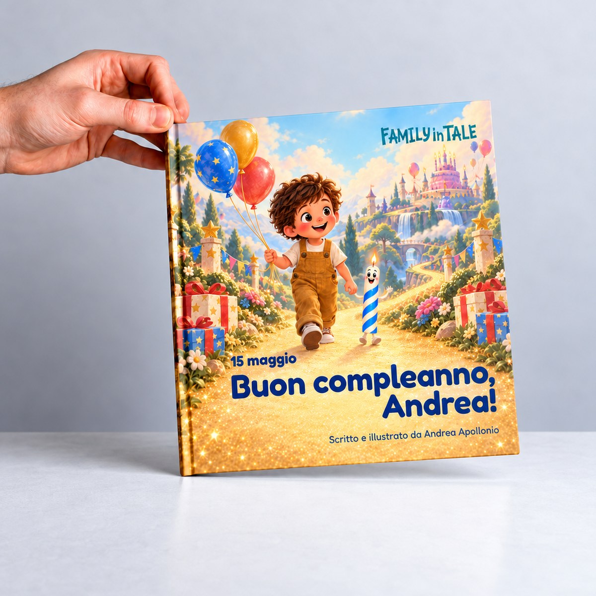 La Favola del Compleanno, libro personalizzato Family in Tale